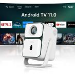 ホームプロジェクター youtube プロジェクター 天井 家庭用 天井投影 スクリーン 100インチ 対応 android搭載 アプリ 内蔵 ansiルーメン 一人暮らし 部屋 HDMI