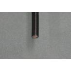 ビニル絶縁電線 1.6mm 黒　(IV)　１m　　電気工事士技能試験練習用材料