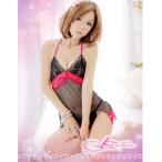  baby doll /sexy Ran Jerry / Cherry розовый × чёрный. baby doll & шорты * Ran Jerry 8407-00689