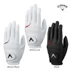 キャロウェイ ゴルフ メンズ グローブ オールウェザー 24 JM Callaway Golf 左手 右利き All Weather Glove 21 22 23 24 25 26 cm ホワイト レッド 24SSEG TKY