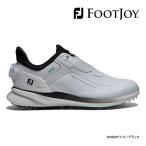 フットジョイ ゴルフシューズ メンズ 26年春夏モデル 新作 56956 PRO SL BOA (ホワイト/ブラック) 横幅(ウィズ)W FOOTJOY プロエスエル ボア 26ET 10PT