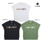 新作 ルコック ゴルフ レディース ウエア シャツ LG5SHS04L ワイドフィット 半袖 シャツ le coq sportif GOLF デサント ゆったり 吸汗 速乾 25SSW SAL ASR30
