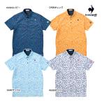 新作 ルコック ゴルフ メンズ ウエア ポロシャツ LG5SHS09M 接触冷感 小柄 半袖 シャツ le coq sportif GOLF デサント 吸汗 速乾 快適 ストレッチ 25SSW