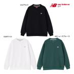 ショッピング新作 ニューバランス 25年秋冬ウエア 新作 ゴルフ メンズ クルーネック プルオーバー 012-5262003 テクスチャード new balance GOLF NB 長袖 10PT