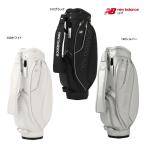 ショッピングキャディバッグ ニューバランス ゴルフ レディース キャディバッグ 26年春夏モデル 新作 012-6980501 new balance GOLF CADDIE BAG CB ブラック ホワイト シルバー