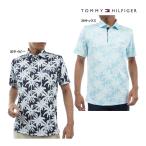 ♪【2024 S/S】トミーヒルフィガー ゴルフ THMA438 メンズ パームツリー 半袖シャツ TOMMY HILFIGER GOLF