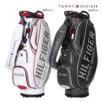 ★特典付き★トミーヒルフィガー ゴルフ カートキャディバッグ THMG3SC2 SPORTS CB TOMMY HILFIGER GOLF スポーツ 9型 5分割 ホワイト ブラック 23SSE ASR 10PT