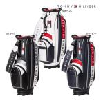 ★特典付き★トミーヒルフィガー ゴルフ スタンドキャディバッグ FACE THMG3SC5 TOMMY HILFIGER GOLF ホワイト ブラック ネイビー フェイス CB SB 24E ASR 5PT