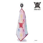 アニュー ゴルフ リールタオル AGEUUAC01 レインボー ANEW GOLF RAINBOW REEL TOWEL メンズ レディース ロゴ 取り付け タオル ラウンド 25ET 10PT