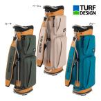 ターフデザイン ゴルフ キャディバッグ TDCB-BE70 TURF DESIGN GOLF CB アドベンチャー ベージュ ブルー カーキ シンプル アウトドアスタイル 25ET 10PT