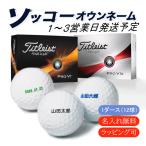 ショッピング名入れ 名入れ ゴルフボール ソッコーオウンネーム タイトリスト プロV1 / プロV1X 23年モデル 1ダース(12球) 1〜3営業日発送 ラッピング titleist PRO 23B ギフト