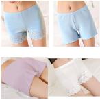 Yahoo! Yahoo!ショッピング(ヤフー ショッピング)セール ショートパンツ ペチパンツ インナーショートパンツ 透け防止 レディース 透かし彫り スカラップ ネコポス送料無料 翌日配達対応80N039