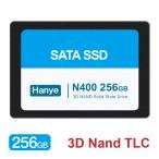 Hanye製SSD 256GB 3D Nand TLC 内蔵2.5インチ SATAIII 6Gb/s R:520MB/s アルミ製筐体 国内3年保証・翌日配達
