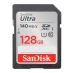 SDXC card Ultra 128GB UHS-I U1 R:140MB/s Class10 SanDisk SanDisk SD card SDSDUNB-128G-GN6IN abroad oriented package 