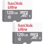 ショッピングマイクロsdカード 2個セット マイクロsdカード microSDXC 128GB 100MB/s SanDisk UHS-I U1 Class10 海外パッケージ Nintendo Switch対応SA3210QUNR-128G-GN3MN-2P 翌日配達