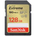 SDXCカード 128GB SanDisk Extreme UHS-I U3 V30 4K R:180MB/s W:90MB/s SDSDXVA-128G-GNCIN 海外パッケージ 翌日配達・ネコポス送料無料