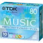 TDK CD-R музыка для 80 минут цвет Mix рука .. соответствует 10 листов упаковка CD-RDE80CMX10N