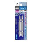アネックス(ANEX) ビット 両頭 コンビ メッキ仕上 +1・+2×65 2本