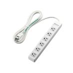  Elecom разветвитель 3 булавка 6 выход 2.5m белый T-T1A-3625WH