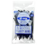 エスジー工業(SG Industrial) 結束バンド 丈夫な国内製プロ仕様 SGタイ 屋外 対候 耐熱タイプ (長さ100mm SG-100W)