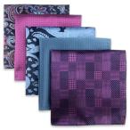 (silaks. Wing ) Shlax&amp;Wing мужской pocket square 5 шт. комплект бизнес .. шелк 