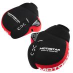 MOTOSTAR для мотоцикла оплетка руля неопреновый установка простой руль утеплитель отражатель имеется . защита от ветра холод водонепроницаемый шов хороший универсальный гарантия 