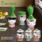  газонная трава .. культивирование комплект KOKESHI SEISHIN | газонная трава .. культивирование комплект kokeshi керамика гидропонная культура начинающий предназначенный ........... подарок интерьер 