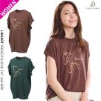 EQULIBERTA ラインアート フレンチスリーブ カットソー 乗馬 Tシャツ タンクトップ 乗馬用品 馬具