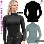  верховая езда функциональность рубашка E*L*T milano функциональность Zip рубашка женский верховая езда сопутствующие товары сбруя 