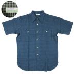 WAREHOUSE ウエアハウス 半袖 ワークシャツ Lot 3056 SHORT SLEEVE CHECK WORK SHIRTS A柄(ギンガムチェック)