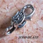 Yahoo! Yahoo!ショッピング(ヤフー ショッピング)シルバー925製 ハード系 炎 ファイヤー フレアパターン ダブルフック式 小型 クラスプ フック トリガースナップ キーホルダー キーチェーン ジョイントパーツ