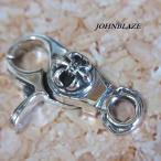 Yahoo! Yahoo!ショッピング(ヤフー ショッピング)シルバー925製 小型 クラスプ フック 百合の紋章 リリークレスト フレア トリガースナップ ジョイントパーツ