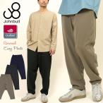 チノワイド イージーパンツ ジョンブル メンズ Johnbull アウトラスト ストレッチ ウエストゴム ボトムス クロップドパンツ 爆買