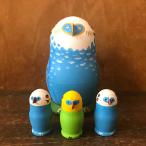 マトリョーシカ　インコ　二キーティン工房
