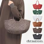 ショッピングカゴバッグ ドラゴンディフュージョン 正規品 dragon diffusion バッグ レザー トート メッシュ 8829 NANTUCKET BASKET