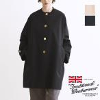 TRADITIONAL WEATHERWEAR 春アウター MALTON ノーカラー サイズ32 正規品