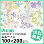 カーテン Disney ディズニー disney ミッキー カーニバル 既製  カーテン 約 幅100×丈200cm
