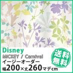 カーテン Disney ディズニー disney ミッキー カーニバル イージーオーダー 幅101〜200×丈1〜260cm