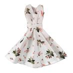 sharprepublic 1/6服 人形ドレス ワンピース 花柄 スカート 12インチの女の子人形用 装飾 人形アクセサリー