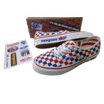 VANS バンズ X MONGOOSE AUTHENTIC 44 DX ANAHEIM FACTORY マングース コラボ オーセンティック WHITE/RED/BLUE トリコロール