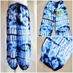  этнический Thai брюки широкий брюки йога Thai большой окраска индиго индиго . женский свободно легко талия резина клик post бесплатная доставка 