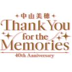 [Joshinオリジナル特典付]中山美穂 40th Anniversary Thank You for the Memories/中山美穂[Blu-ray]