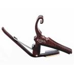 カイザー アコースティックギター用カポタスト(ローズウッド) Kyser QUICK-CHANGE CAPO KG6RWA/ ROSEWOOD 返品種別A