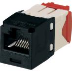 パンドウイットコーポレーション カテゴリ5E RJ45モジュラージャック UTP TGタイプ(黒) Panduit CJ5E88TGBL 返品種別B