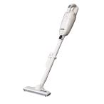 マキタ 紙パック式スティッククリーナー 充電式 フロアブラシ アイボリー (掃除機)makita CL115FDWI 返品種別A