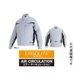 マキタ 充電式ファンジャケット グレー L (伸縮性生地) makita エルゴライト(ERGOLITE) FJ213DZL 返品種別B