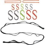 NITE IZE(ナイトアイズ) ギアーライン 4フィート(122cm) NI02714 エラストマータイ GLN4-M1-R8 返品種別A