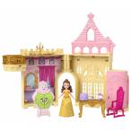 マテル ディズニープリンセス ベルとおしろ(かさねるおしろシリーズ! ミニドール) 返品種別B