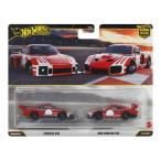マテル ホットウィール プレミアム2パック ポルシェ 935 /  2018 ポルシェ 935(JHW51-9866)ホットウィール 返品種別B