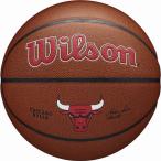 Wilson(ウィルソン) NBA TEAM ALLIANCE バスケットボール(人工皮革) シカゴ・ブルズ 7号球(ブラウン) ／3日〜8日で出荷／ 返品種別A
